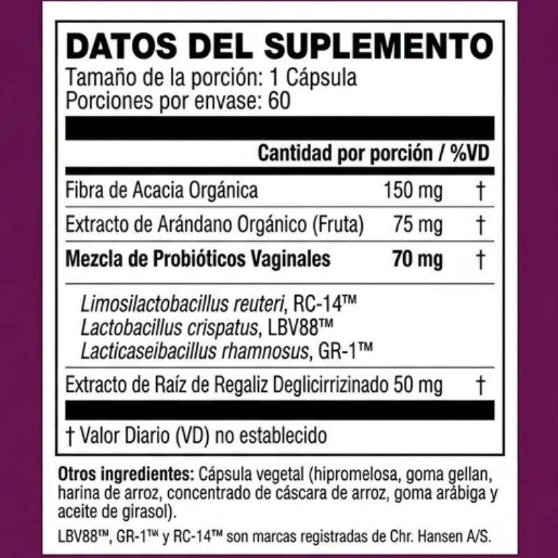 Probiótico Vaginal - Physician’s Choice®