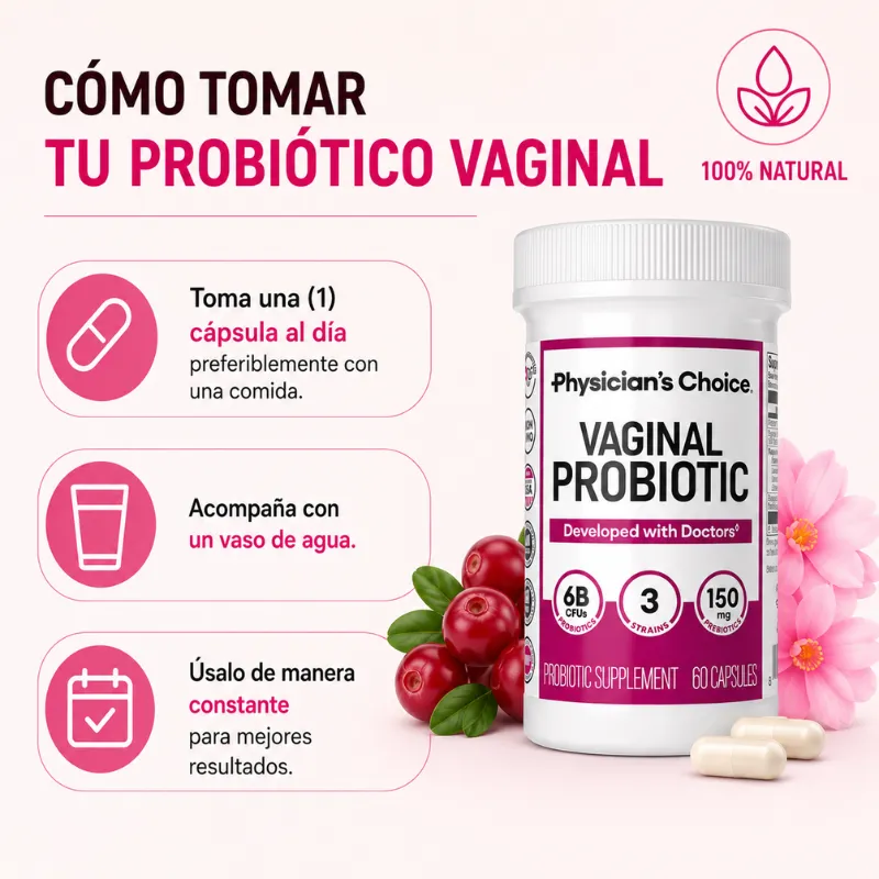 Probiótico Vaginal - Physician’s Choice®